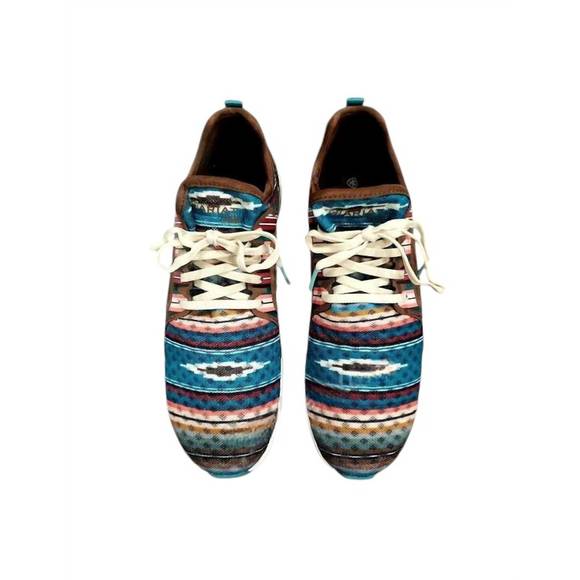 NEW ARIAT women's fuse athletic shoes in turquoise - Picture 3 of 5